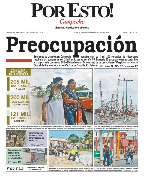 Portada de Por Esto (campeche)