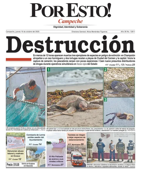 Portada de Por Esto (campeche)