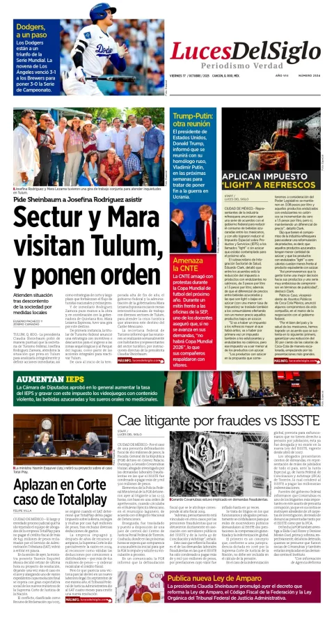 Portada de Luces del Siglo