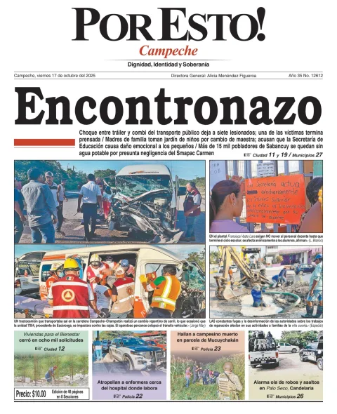 Portada de Por Esto (campeche)