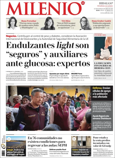 Portada de Milenio Hidalgo