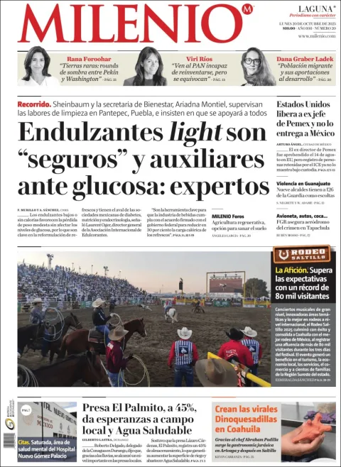 Portada de Milenio Laguna