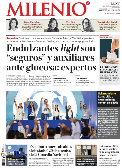 Portada de Milenio Leon