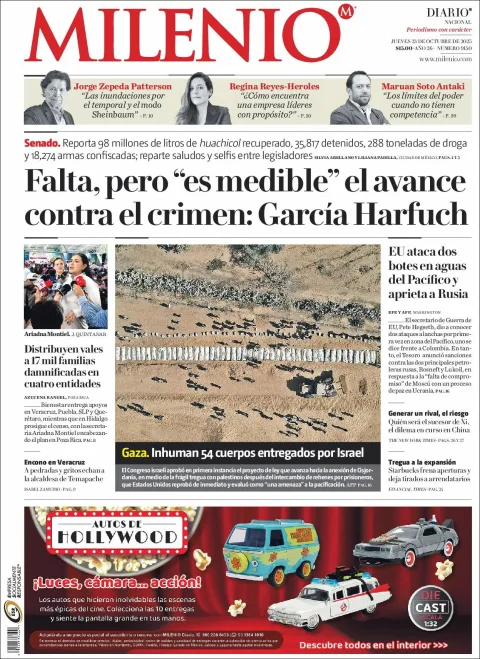 Portada de Milenio