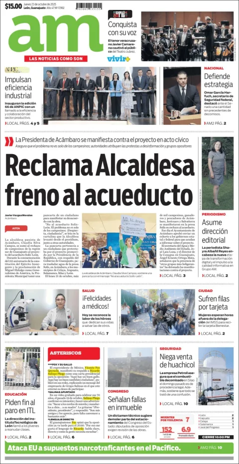 Portada de Am Corredor Industrial del jueves, 23 de octubre de 2025