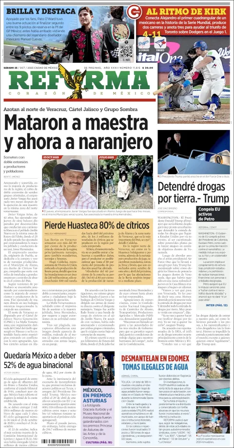 Portada de Reforma