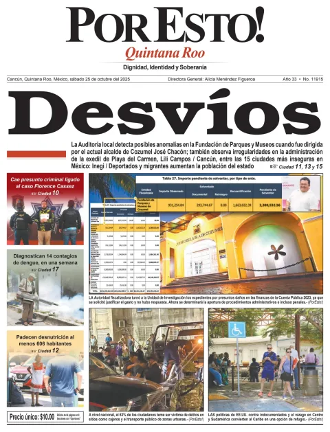 Portada de Por Esto (quintana Roo Cancun)