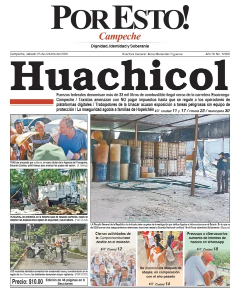 Portada de Por Esto (campeche)