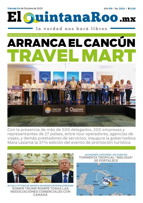 Portada de El Quintana Roo (portada)