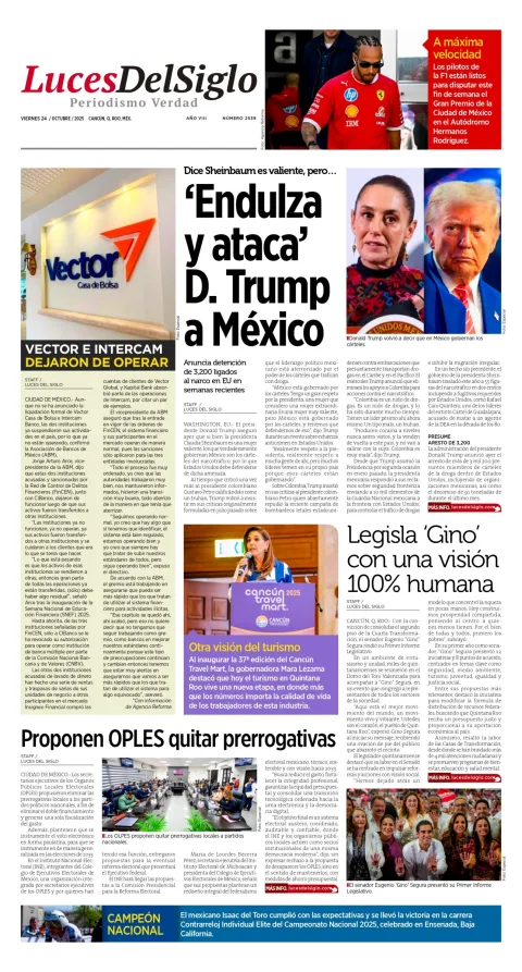 Portada de Luces del Siglo