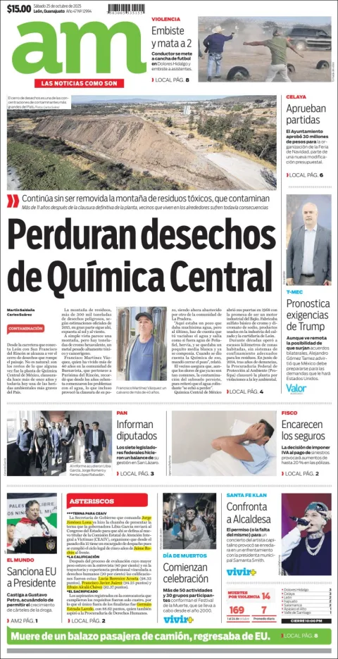 Portada de Am Corredor Industrial del sábado, 25 de octubre de 2025