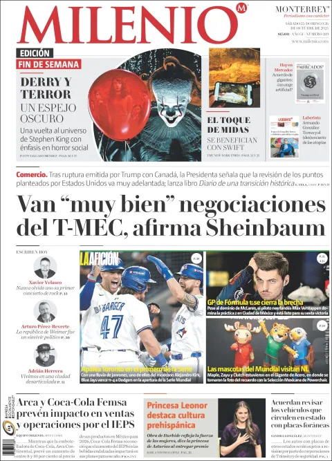 Portada de Milenio