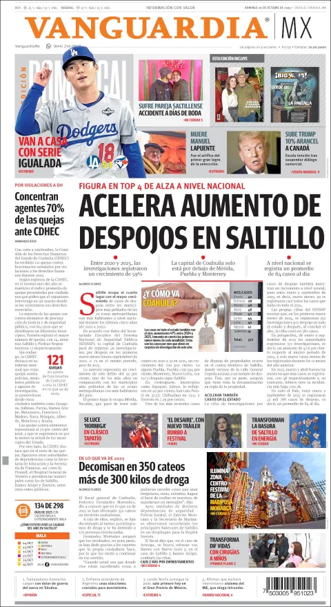 Portada de Vanguardia