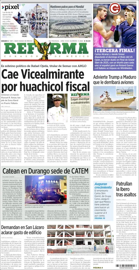 Portada de Reforma