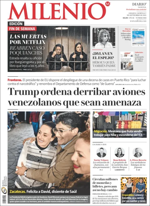 Portada de Milenio