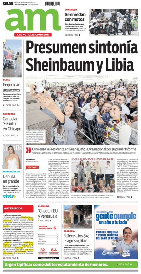 Portada de Am Corredor Industrial del sábado, 6 de septiembre de 2025