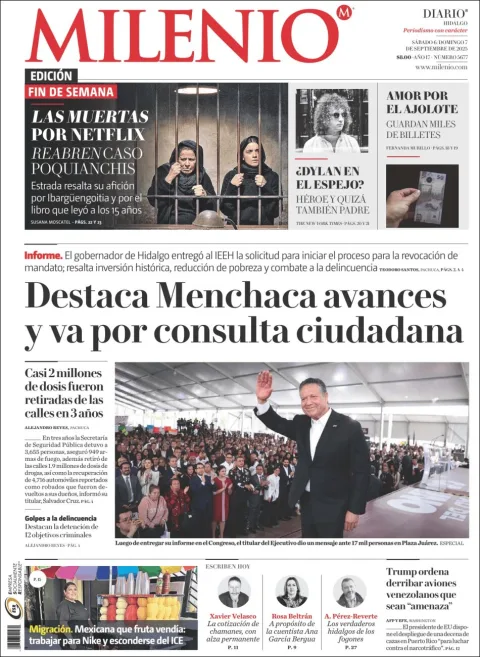 Portada de Milenio Hidalgo