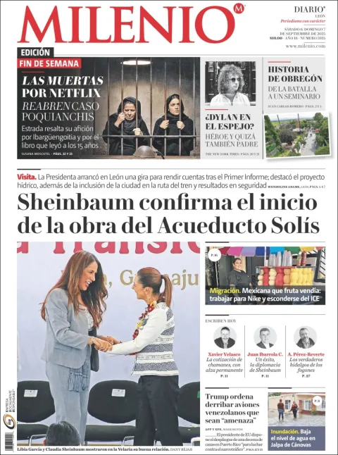 Portada de Milenio Leon