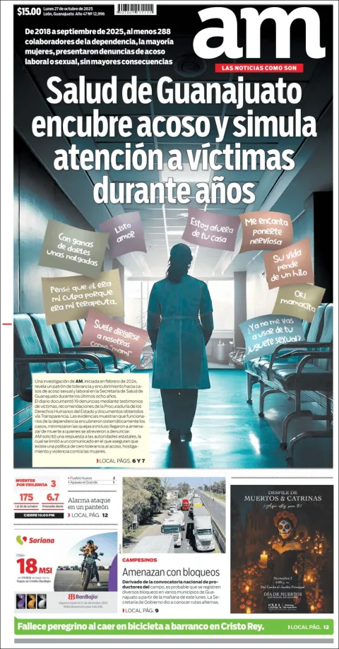 Portada de Am Corredor Industrial del lunes, 27 de octubre de 2025