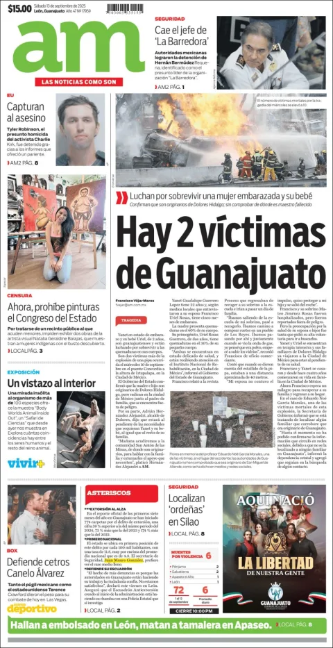 Portada de Am Corredor Industrial del sábado, 13 de septiembre de 2025
