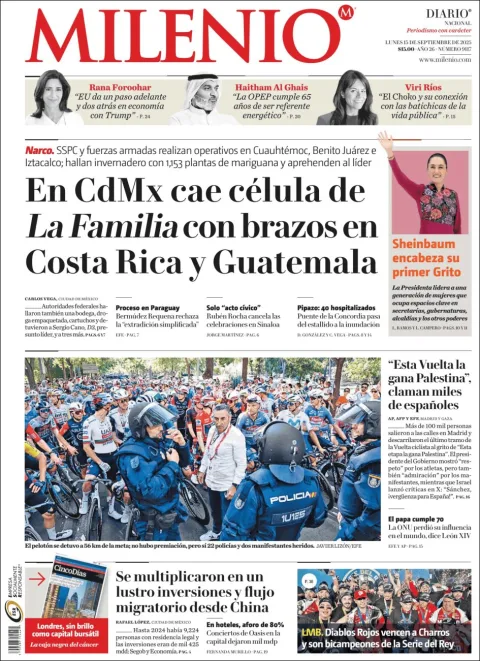Portada de Milenio