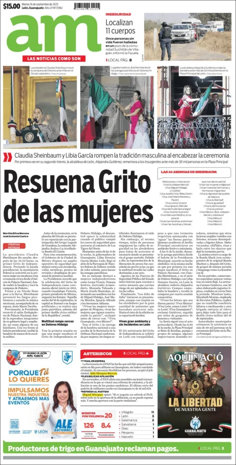 Portada de Am Corredor Industrial del martes, 16 de septiembre de 2025