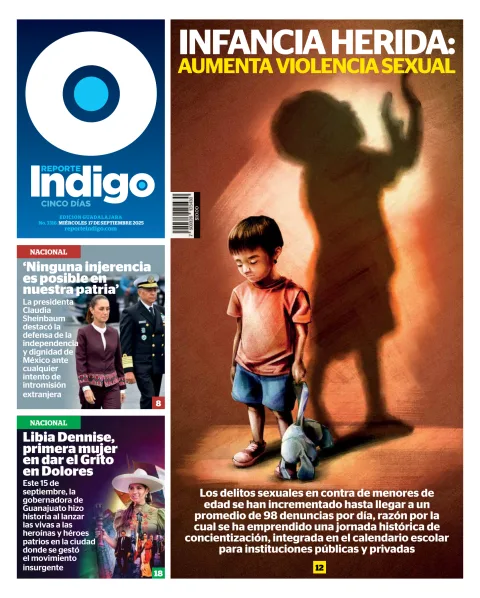 Portada de Reporte Indigo Guadalajara del miércoles, 17 de septiembre de 2025
