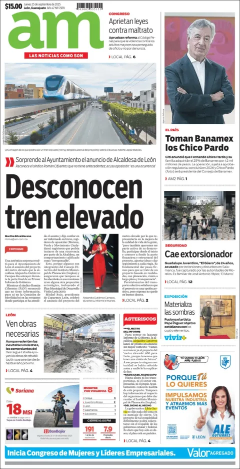 Portada de Am Corredor Industrial del jueves, 25 de septiembre de 2025