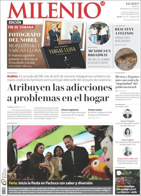 Portada de Milenio Hidalgo
