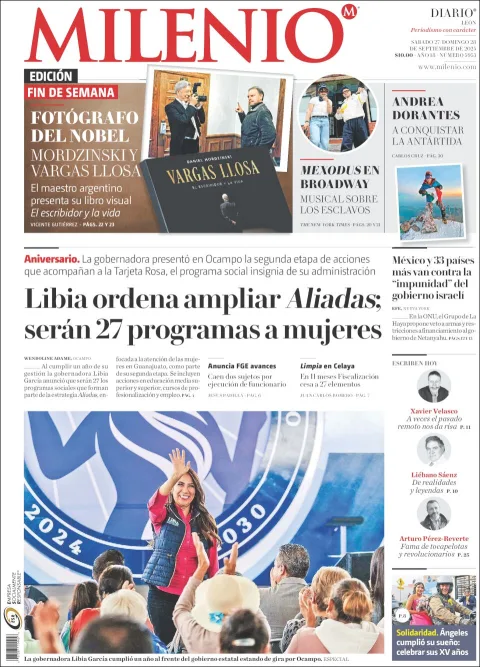 Portada de Milenio Leon