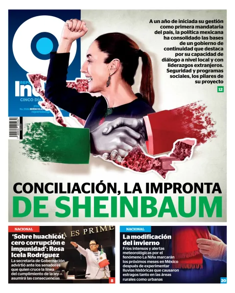 Portada de Reporte Indigo Nacional del miércoles, 1 de octubre de 2025