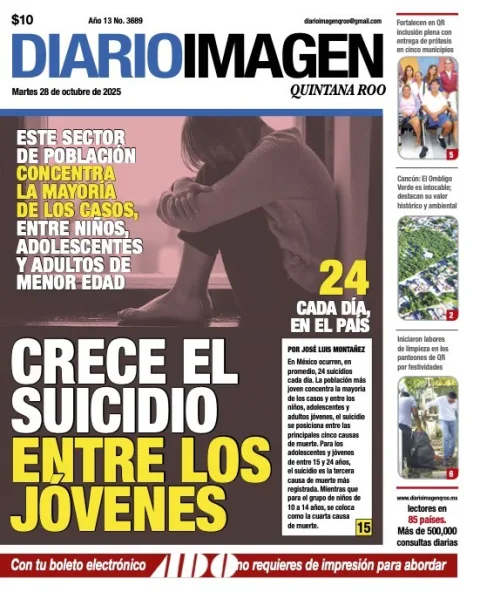 Portada de Diario Imagen Quintana Roo