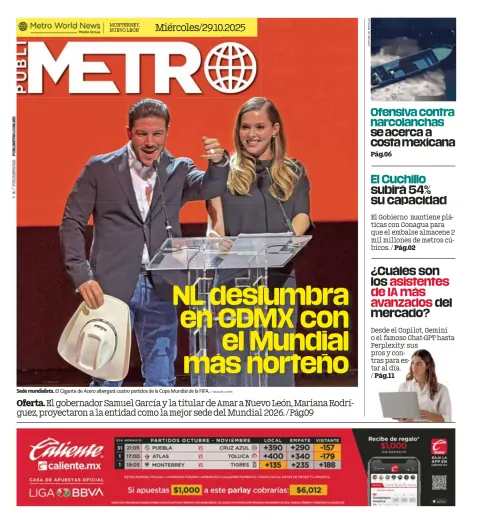 Portada de Publimetro Monterrey