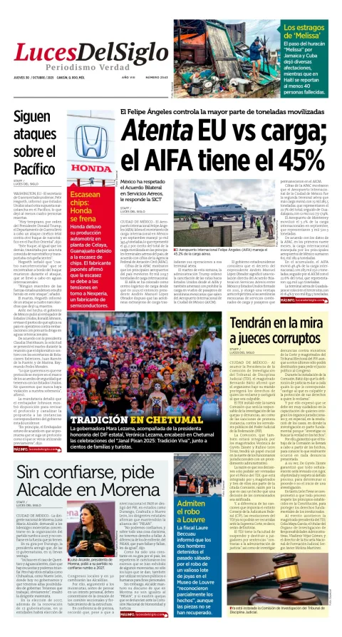 Portada de Luces del Siglo