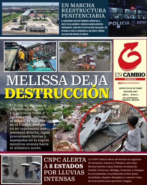 Portada de En Cambio - Tabasco (contraportada)