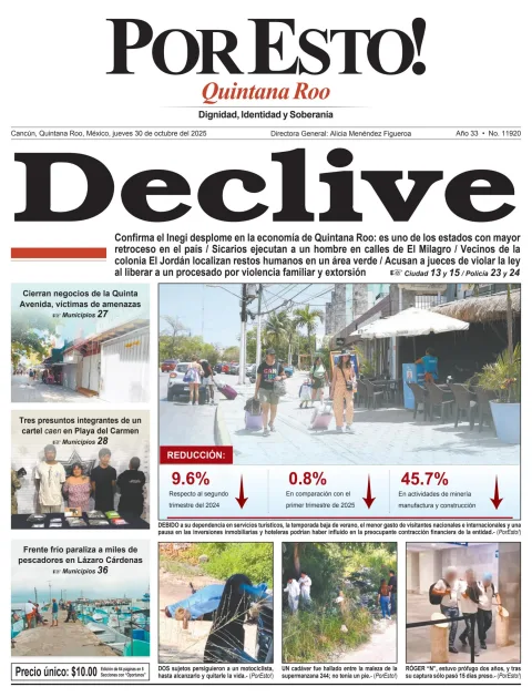 Portada de Por Esto (quintana Roo Cancun)