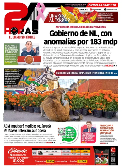 Portada de 24 Horas