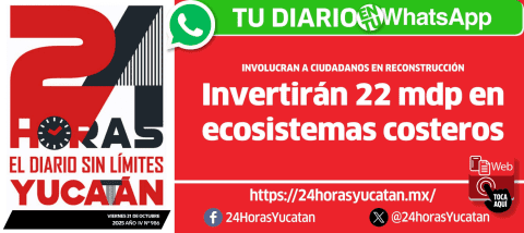 Portada de 24 Horas Yucatan
