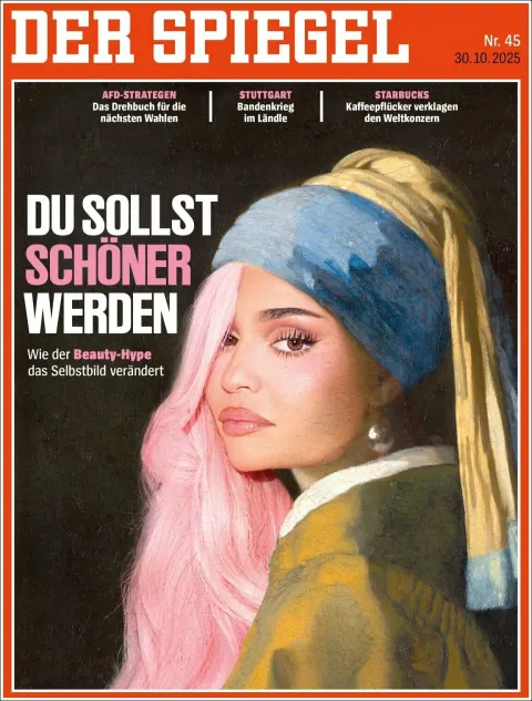 Portada de Der Spiegel del jueves, 30 de octubre de 2025