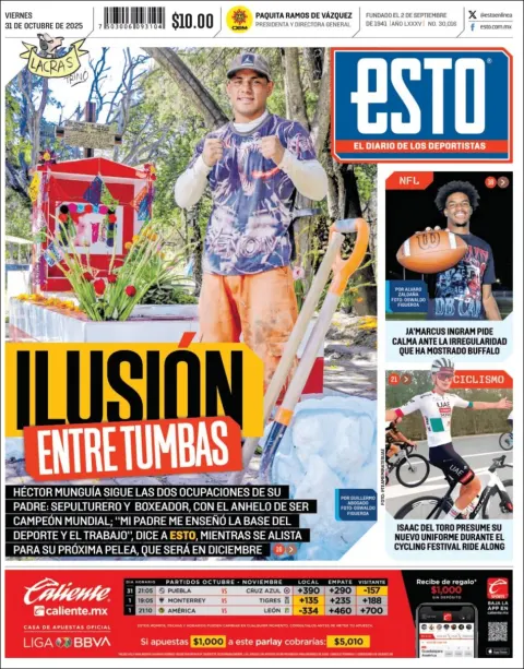 Portada de Esto del viernes, 31 de octubre de 2025