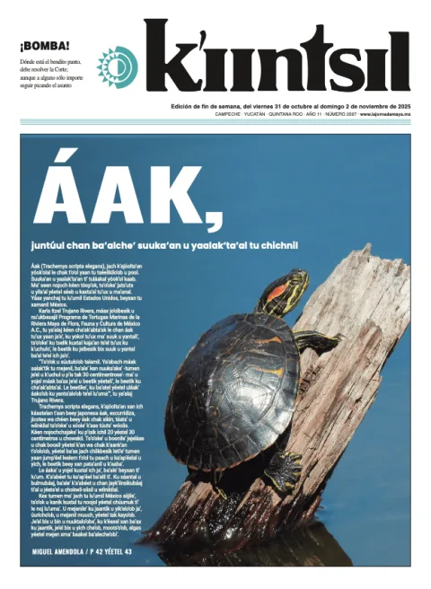 Portada de La Jornada - Kiintsil del viernes, 31 de octubre de 2025