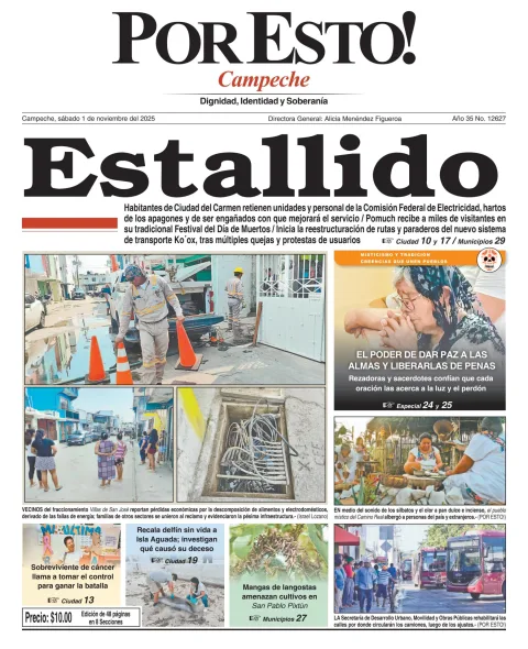 Portada de Por Esto (campeche)