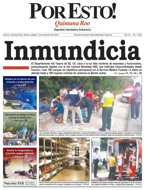 Portada de Por Esto (quintana Roo Cancun)