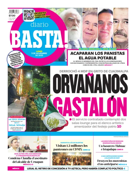 Portada de Basta! (portada)