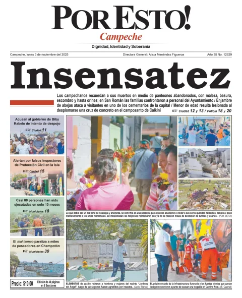 Portada de Por Esto (campeche)
