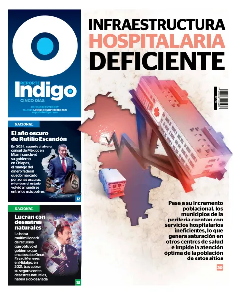 Portada de Reporte Indigo Monterrey del lunes, 3 de noviembre de 2025