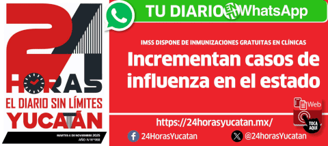 Portada de 24 Horas Yucatan