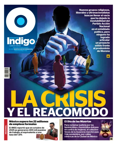 Portada de Reporte Indigo Guadalajara del martes, 4 de noviembre de 2025