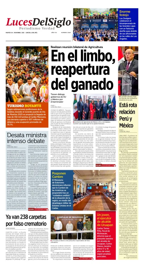 Portada de Luces del Siglo
