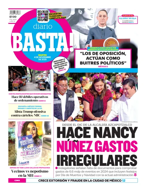 Portada de Basta! (portada)